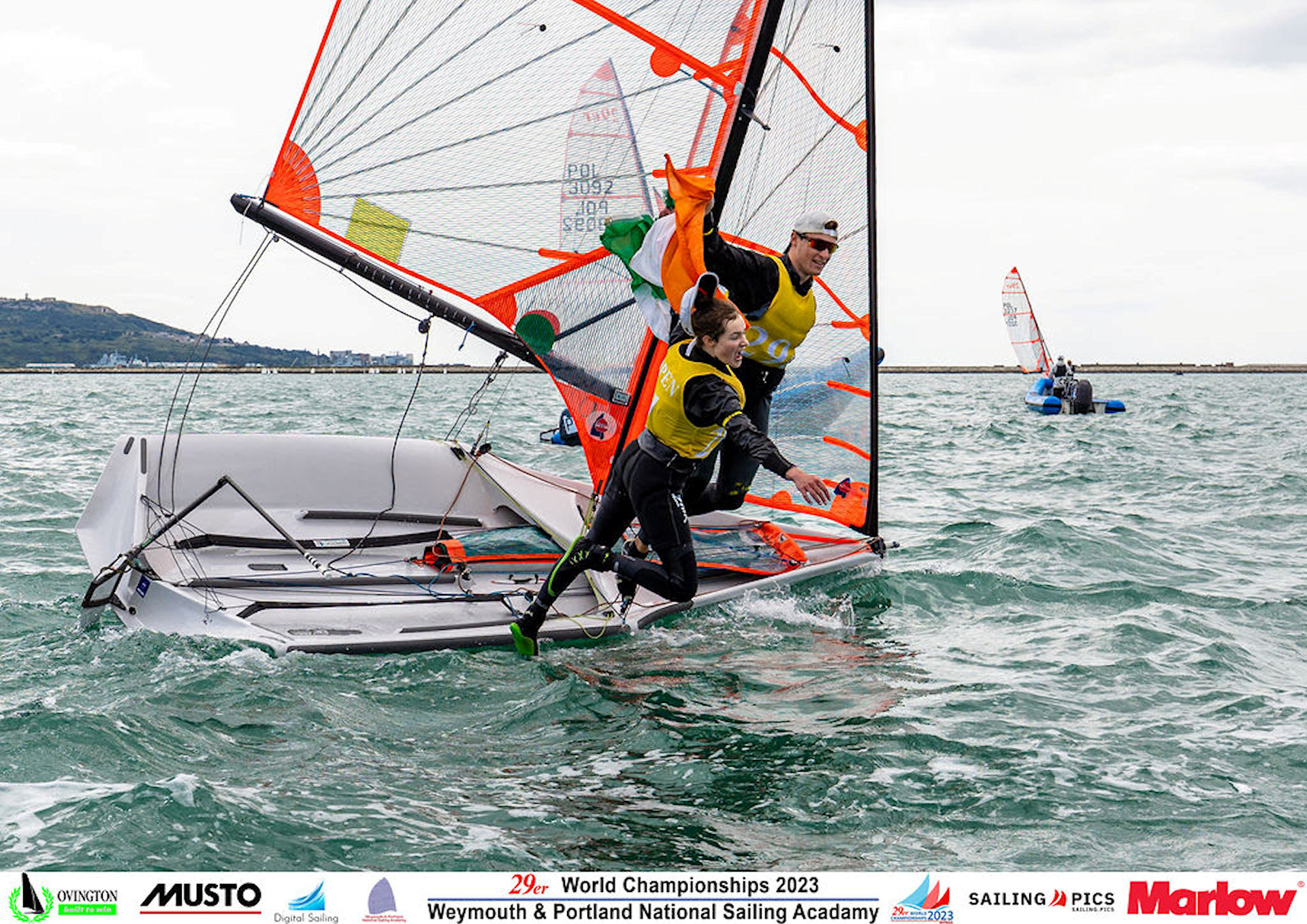 Irish siblings win 29er Worlds in Weymouth