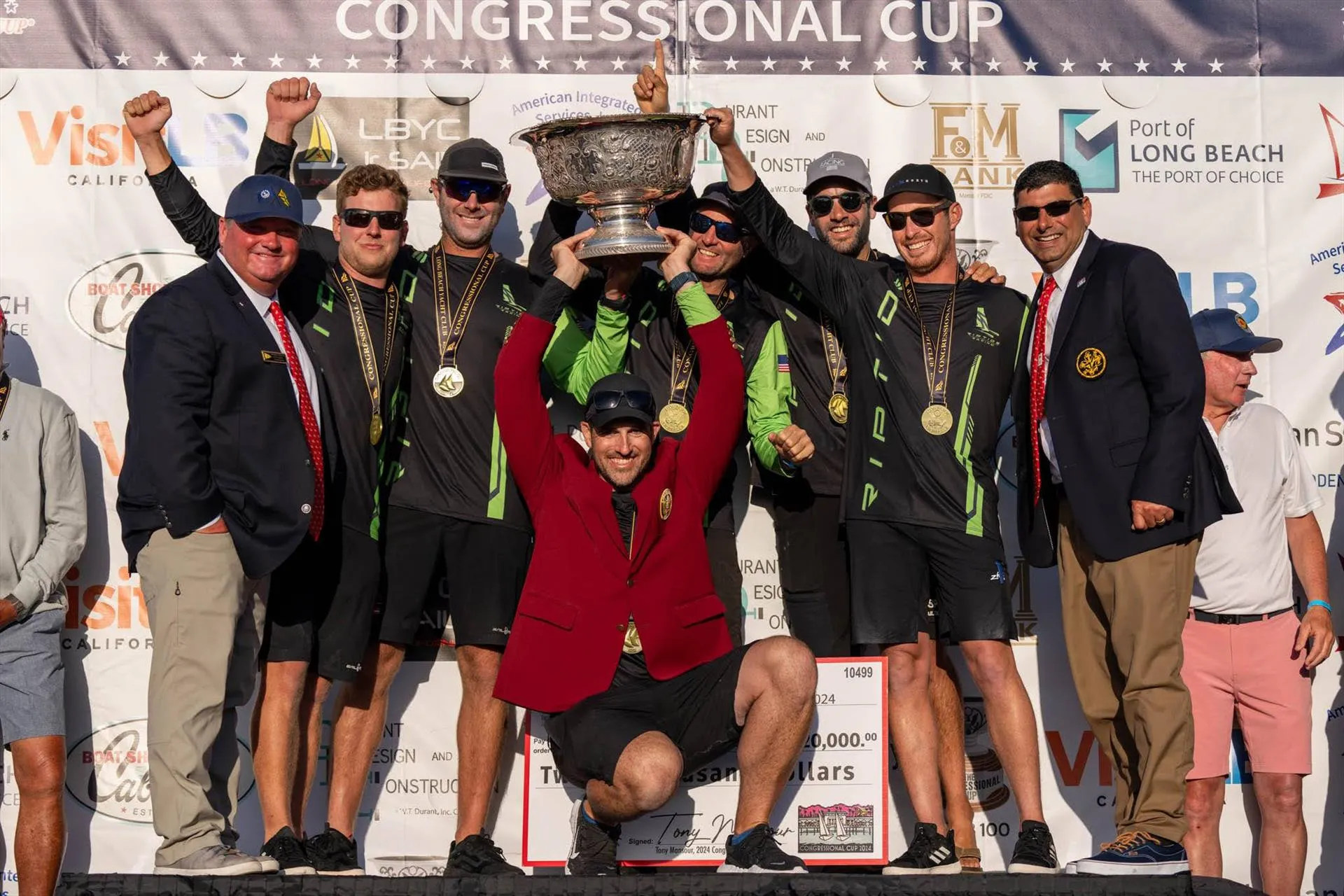 SSL Team USA’s Chris Poole successfully defends Congressional Cup title